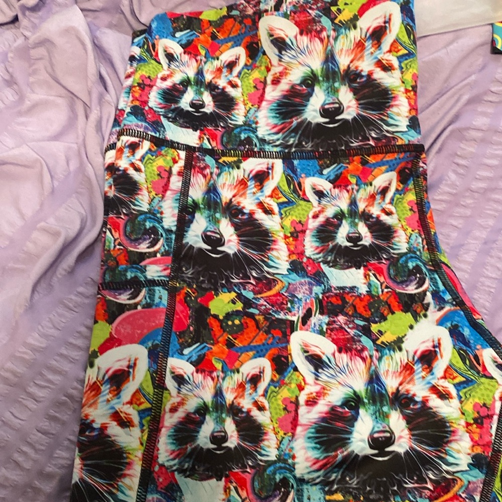 Trash Panda Shorts 5 inch by CVG NWOT